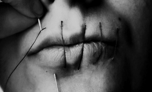 sealed mouth